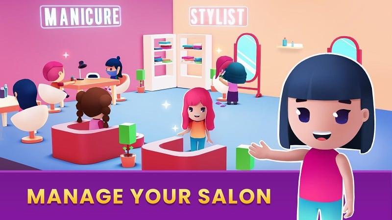 Idle Beauty Salon Tycoon APK