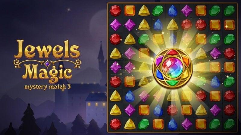 Jewels Magic: Mystery Match3 