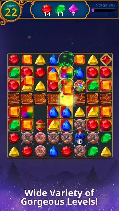 Jewels Magic: Mystery Match3 APK