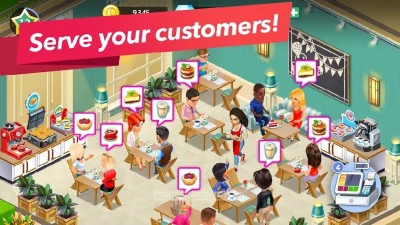 My Coffee Shop: Recipes and Stories Mod [Free Purchases] gameplay - screenshot 3